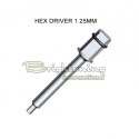 Torque Wrench Insert Hex 1.25mm_ Long size